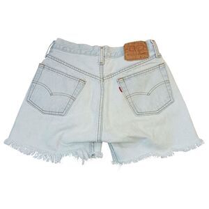 Vintage LEVI'S Rare 80's Cutoff Jean Shorts Original 501 Button Fly 1984 Fit 28